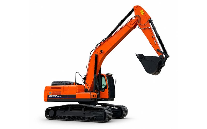 DX230PC-9 21.6-టన్ను క్రాలర్ ఎక్స్‌కవేటర్: హై-పెర్ఫార్మెన్స్ వర్క్ కోసం హెవీ-డ్యూటీ స్పెక్స్